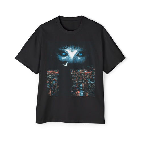 Midnight Gaze - Heavy Oversized Tee